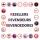PAINÉIS DE REVENDEDORES
